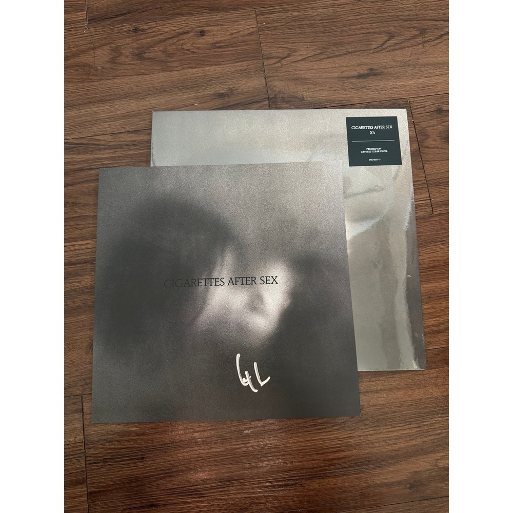Signed cigarettes after sex X's Vinyl NEW ✅❤️ Indies Clear Vinyl + Signed Print